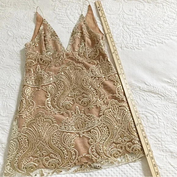 Free People 🌟 Sequin Mini Dress 🌟Date Night Dress - Picture 4 of 10